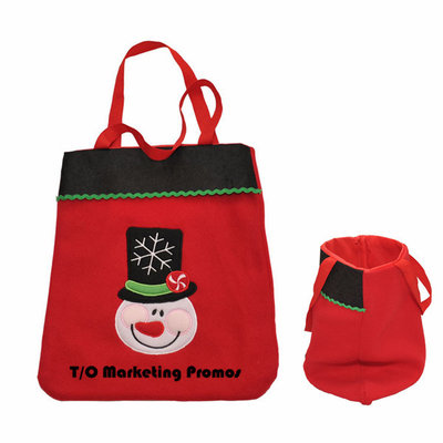 TOM104934 Christmas Tote Bag, non woven christmas bag, non woven tote
