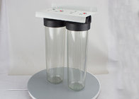 Floor mount 20'' big  whole house  water filter housings 1'' port with two clear sump
