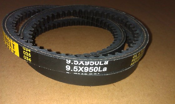 China Heavy Duty Flat Rubber Drive V Belts For Auto Parts / Textile Machinery supplier