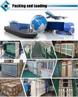 3~19mm (clear, grey, blue, bronze, green, black )tempered glass . building glass factory,China