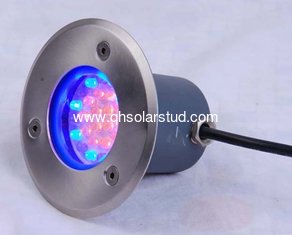 China New Style Stainless Steel RGB LED Underground Lamp With Factory Price For Driveway supplier
