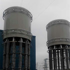 Rain cover for dry hollow core paralleling reactor
