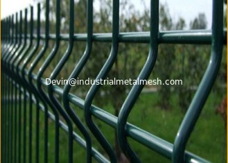 China 3d Curved Welded Pvc Powder Coated Wire Mesh Protecting Fence Panels supplier
