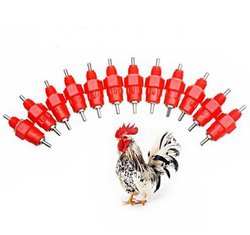 china factory supply poultry drinker system parts chicken nipple drinker/farm water line use QL211