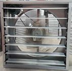 Industry Workshop AC Centrifugal Push-pull Type  Exhaust Fan Stainless Steel Blade with Galnanized Steel Shutter