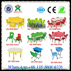 China Preschool Furniture Used School Plastic Tables and Chairs for Preschool Furniture supplier