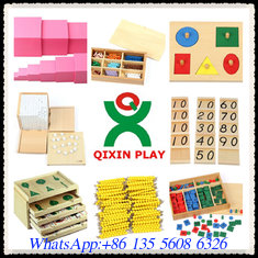 China Maria montessori teaching material for nursery school / montessori set for kindergarten supplier