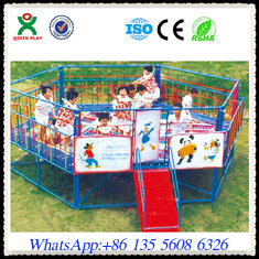 China Children Hexagon Trampoline With Safety Net Made In China supplier