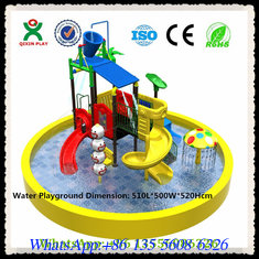 China Kids Mini Water Park Small Water Playground Slide for Diameter 8 m Circle Pool supplier