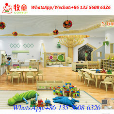 China Good Quality China professional wood preschool facility furniture factory in Guangzhou supplier