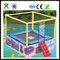 Commercial Square Trampoline for Sale / Outdoor Gymnastic Trampoline for Toddler QX-117G supplier