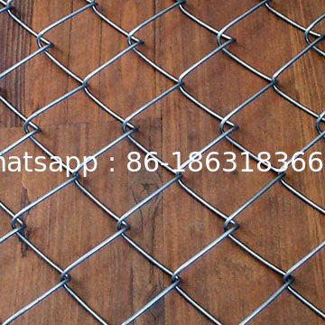 Direct factory high quality hot dip galvanized PVC coated used chain link fence