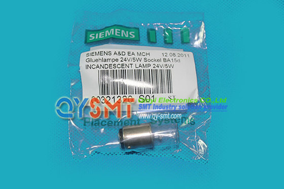 China Siemens smt parts INCANDESCENT LAMP 24V 5W 00321320 S01 supplier