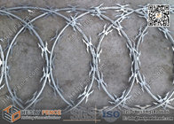 CBT-60 butterfly Galvanised Concertina Cross Razor Wire Fencing | Anping China Supplier
