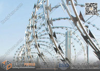 600mm O.D BTO-22 Cross Coil Concertina Razor Wire | Razor Wire China Factory