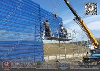 HESLY Wind & Dust Suppressing Barrier System for Coal Storage Yard | China Factory