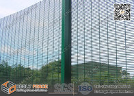 RAL6005 Green Color 358 Anti-climb Welded Mesh Security Fence - China Factory