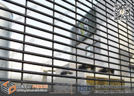 Black Color 358 High Security Mesh Fence | Anti-climb & Anti-cutting Aperture | Prison Fence Supplier
