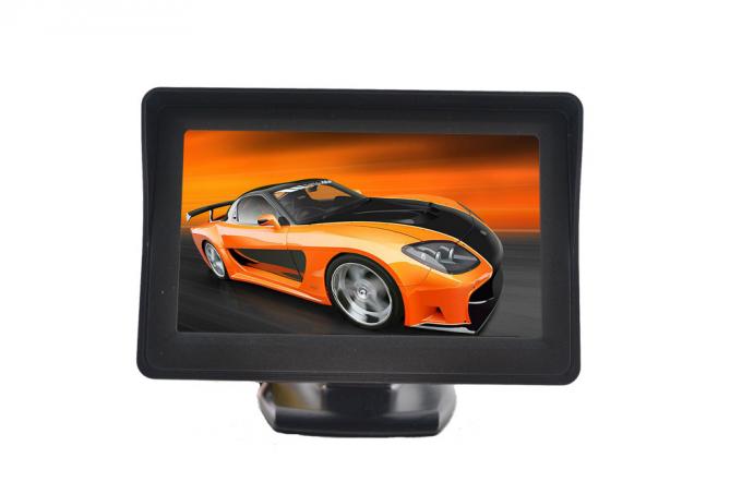 HD Car Rear View Mirror Camera 4 / 3 manual switch , CCD Or CMOS Backup Camera
