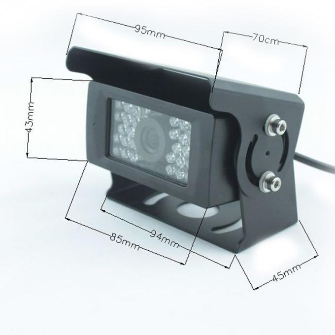 Heavy Duty Car Reversing Camera IP68K , High Resolution Backup Camera