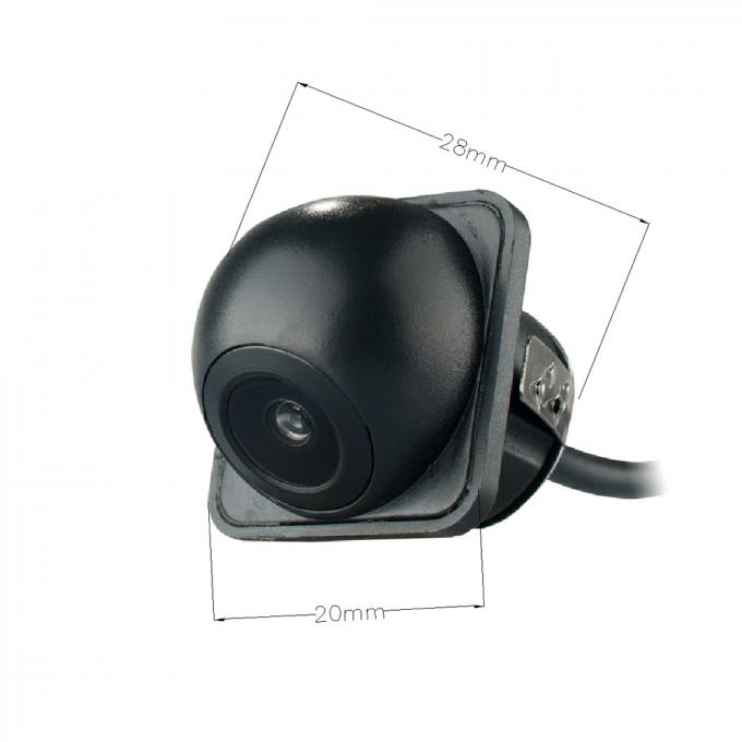 Shockproof Hidden Front And Rear View Car Camera 480 TV Lines