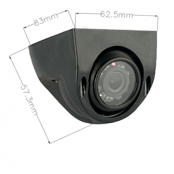 Waterproof Side View Car Camera , High Definition Vehicle Camera