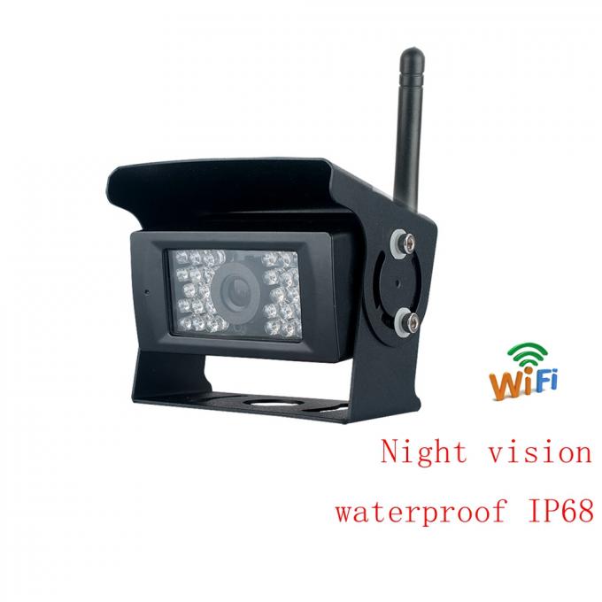 Auto WIFI Night Vision Backup Camera IR Color CMOS 540 TV Lines IP67