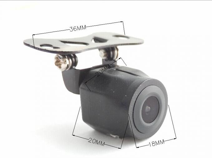 Super Wide Angle Front View Car Camera Shockproof 1/4 CMOS Image Sensor