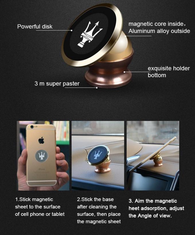 24K Gold Plated New Design Magnetic Mobile Phone Holder