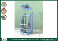 Best Retail Shop Essential Oil Display Rack / Shelf Free Standing 750 × 450 × 2100mm
