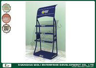 Best Supermarket / Retail 4 tier display rack Point of sale display metal floor standing