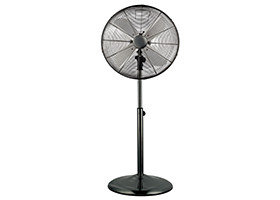 China 110V Oscillating Electric Stand Fan CE Copper Motor For Hydroponic supplier