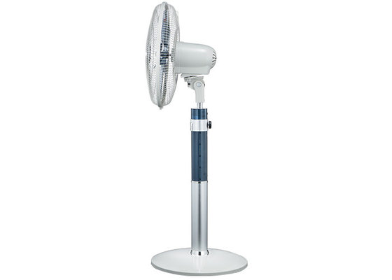 China Home Appliance Figure 8 Oscillating Indoor Standing Fan / Plastic Pedestal Fan supplier