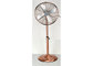 Metal 16 18 Inch Vintage Stand Up Fan , Adjustable Height Decorative Standing Fans supplier