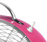 Pink Personal 9 Inch Retro Metal Fan 2 Speed ETL 60Hz 4 Aluminium Blade supplier