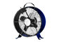 Portable 23cm Blue Retro Desk Fan Air Circulator For Personal Office EMC ROHS Approval supplier
