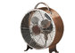 Low Noise 8 Inch Decorative Retro Alarm Clock Fan 2 Speed 25W Metal Blades BSCI supplier