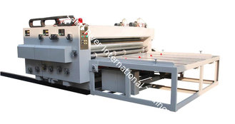 China Chain Feed 500mm Water Ink Flexo Printing Slotting Machinery for box making supplier