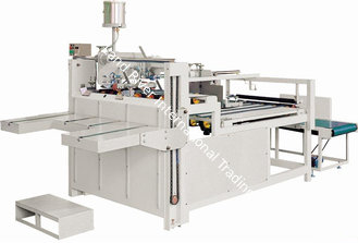 China Efficient Semi Automatic Box Folding Gluing Machine - Width 2800mm Power Supply 380V/50Hz supplier