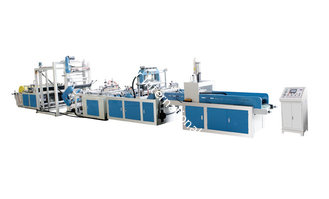 China HBL-A600 type High Efficient  Automatic non-woven vest bag making machine supplier