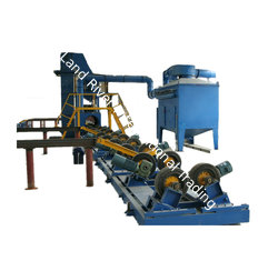 China 48mm-1400mm Steel Pipe Series Shot Blasting Cleaning Machine for Outside supplier