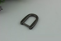 Simple design various colors removeble zinc alloy 15mm D ring strap metal buckles for handbag