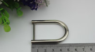 Custom made big zinc alloy 28 mm removable metal D ring buckle with polishing