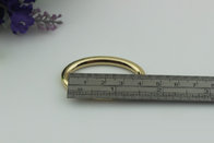 Good Quality Alloy 38 MM Hanging Brush Anti Brass Color Metal O Spring Gate Round Ring