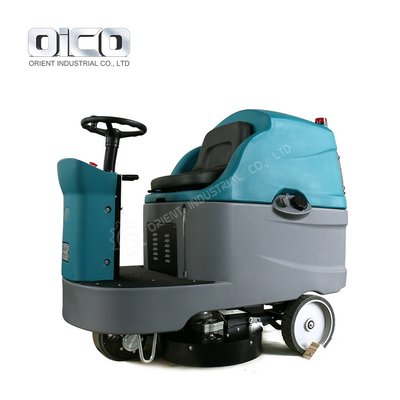 China V8  industrial ride on scrubber heavy duty floor cleaning equipment supplier