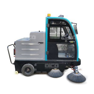 China OR-E800FB  battery sweeping machine rechargable warehouse sweeper outside ride on road sweeper supplier