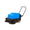 P100A  compact mechanical sweeper walk behind cleaning machine small pavement sweeping machine supplier