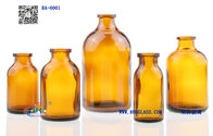 Amber glass bottle for injection antibiotics,8ml-100ml