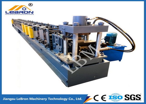 China PLC Control Automatic Storage Rack Roll Forming Machine Durable quality Long Time Service Time supplier