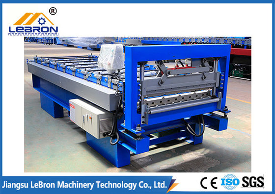 China 6 Meter High Strength Color Steel Tile Roll Forming Machine 900 type Roof Panel Roll Forming Machine supplier
